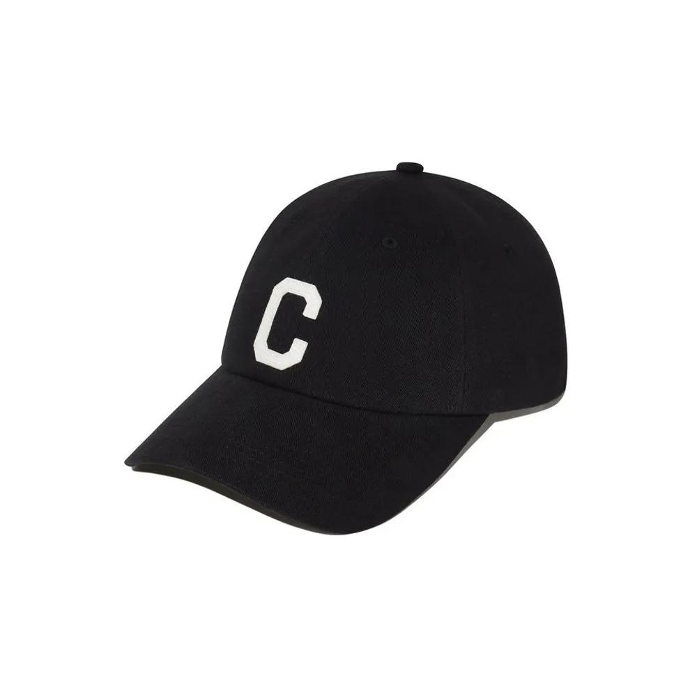 C Logo Cozy Fit Washed Ball Cap Black CO2606CA05BK 1977933 F