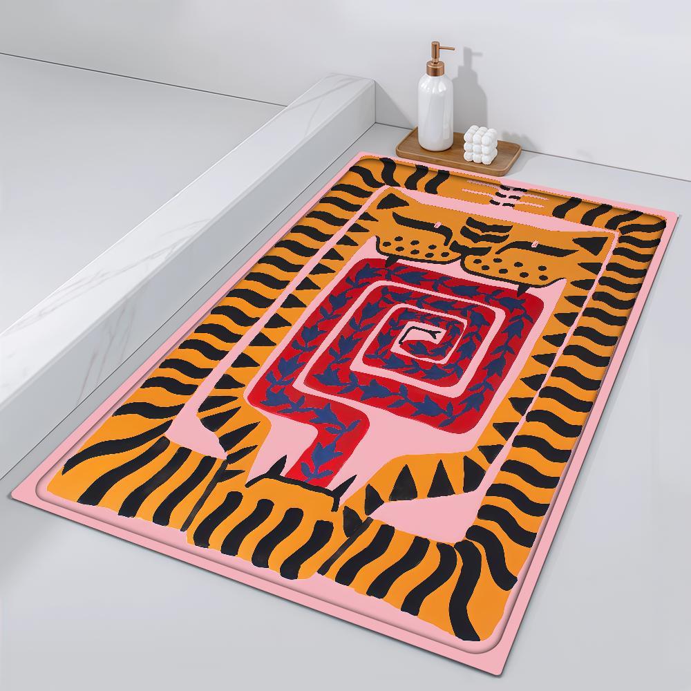 Door Animal Mat Bedside J-Joao Entrance Bath Floor Decoration Corridor Door Mat Carpet Incerti Art Living Room Balcony