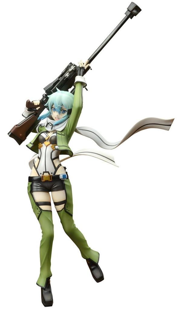Kaitendo Sword Art Online II Sinon Scale PVC Painted Complete Figure 1/7 (Re-release)