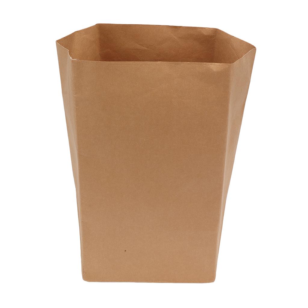 Papiertüte Wasserwaschen Große Kapazität Lebensmittellagerung Kraftpapiertüte für Zuhause Küche Extra Groß