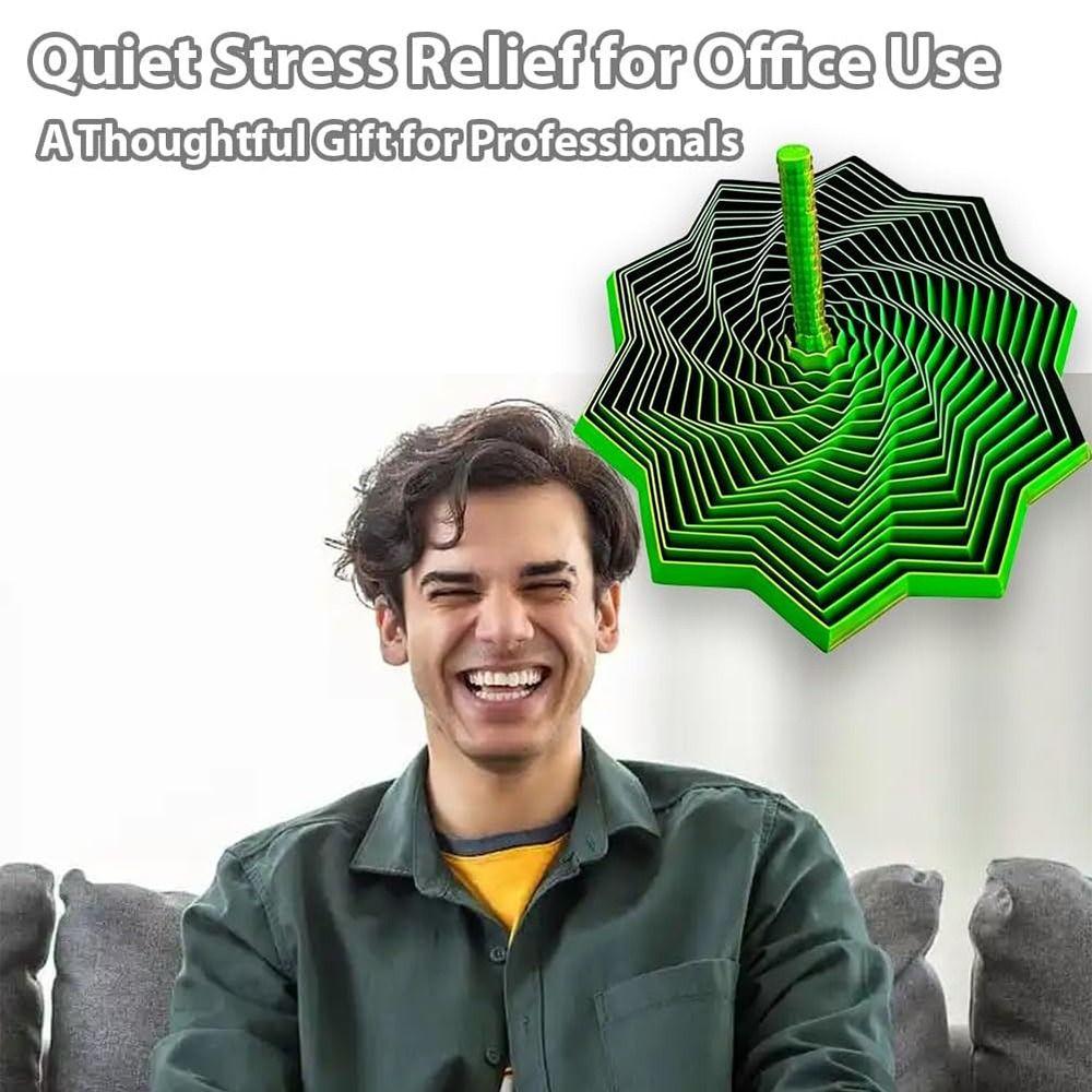 with Handles Fractal Fidget Hexagon PLA Desktop Decompression Toys Fidget Toy  for Office&School