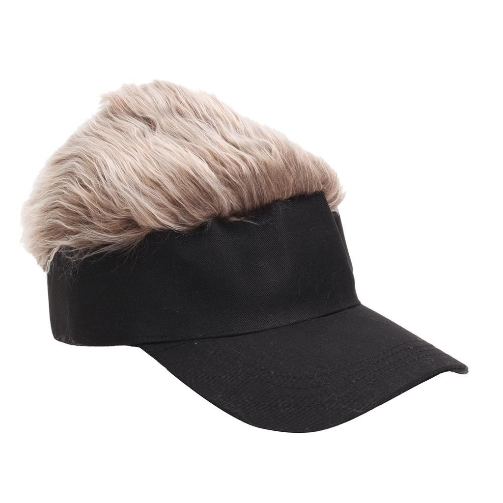 Unisex Men Women Flair Hair Visor Hat 