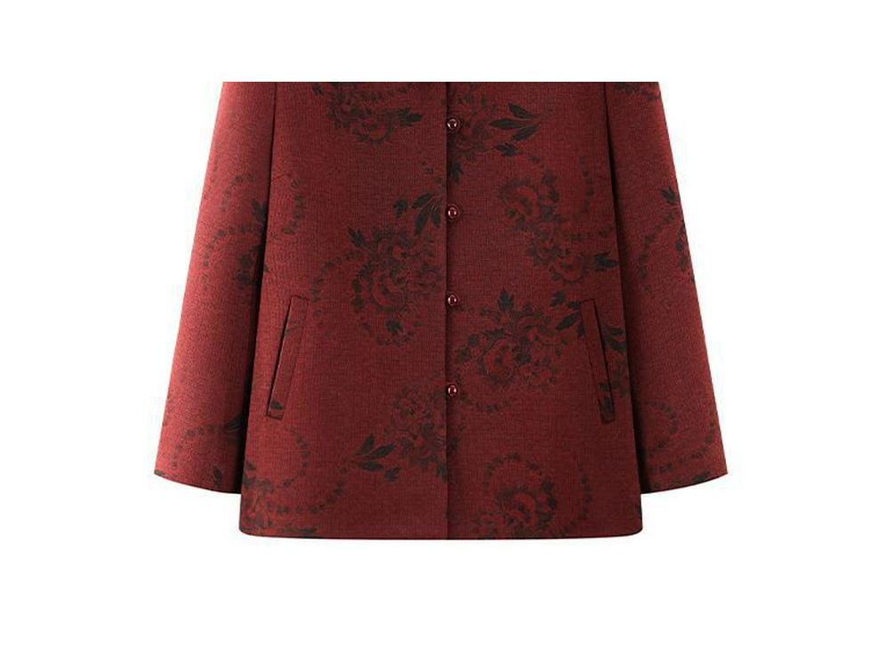 2025 Stylish Spring and Autumn Coat for Middle-Aged and Elderly Women