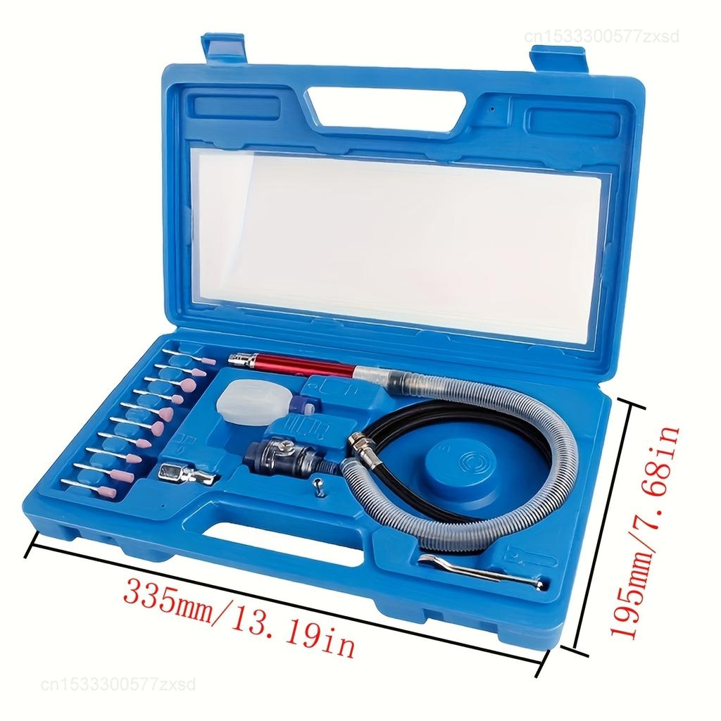 High-Speed Air Micro Die Grinder Kits Mini Pencil Polishing Engraving Grinding Cutting Machine Pneumatic Tools Carving Tool Kit