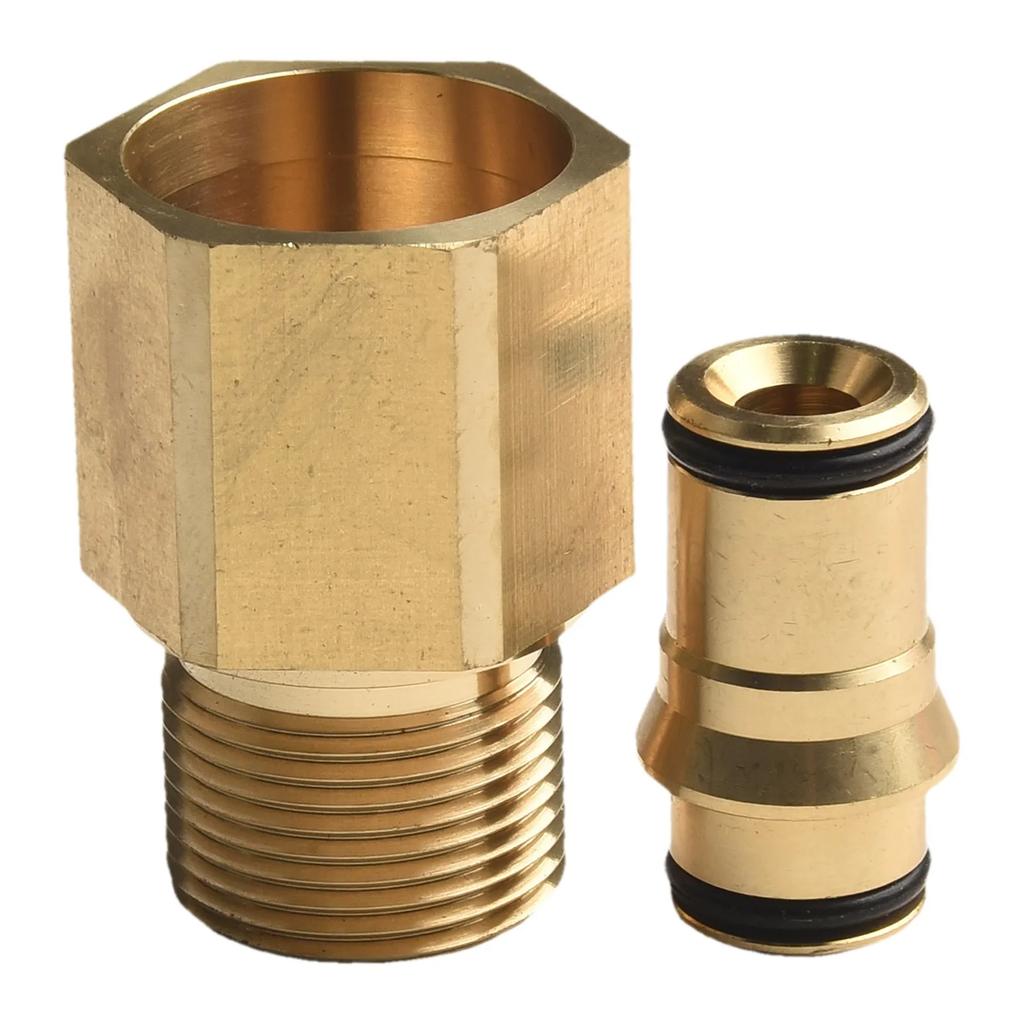 ~M22 Pressure Washer Quick Release ~Coupler Brass Male High Pressure ~Hose Adapter Pressure Washer~ Quick Coupler Garden Tool