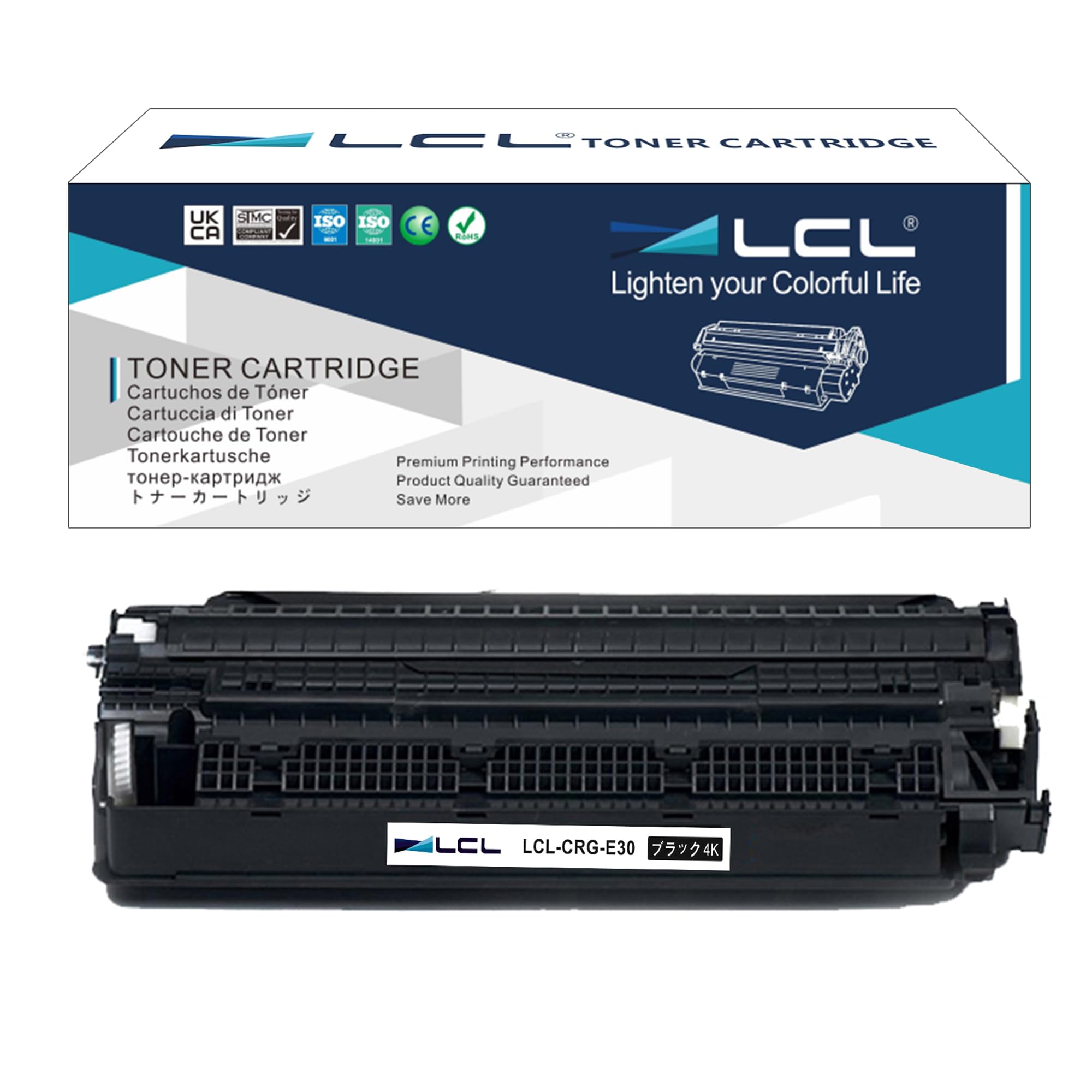 

LCL Canon E30 Pack Remanufactured Toner Cartridge Compatible E-30 CRG-E30 (1 Black) Models