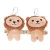 Dollhouse Soft Kawaii Little Lion Plush Stuffed Toys Doll Keychain Bag Pendant Accessories