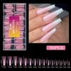 150 Pcs Dual Forms For Poly Nail Gel Soft Nail Forms Molds Acrylic Full Cover False Nail Tips Manicure Extension