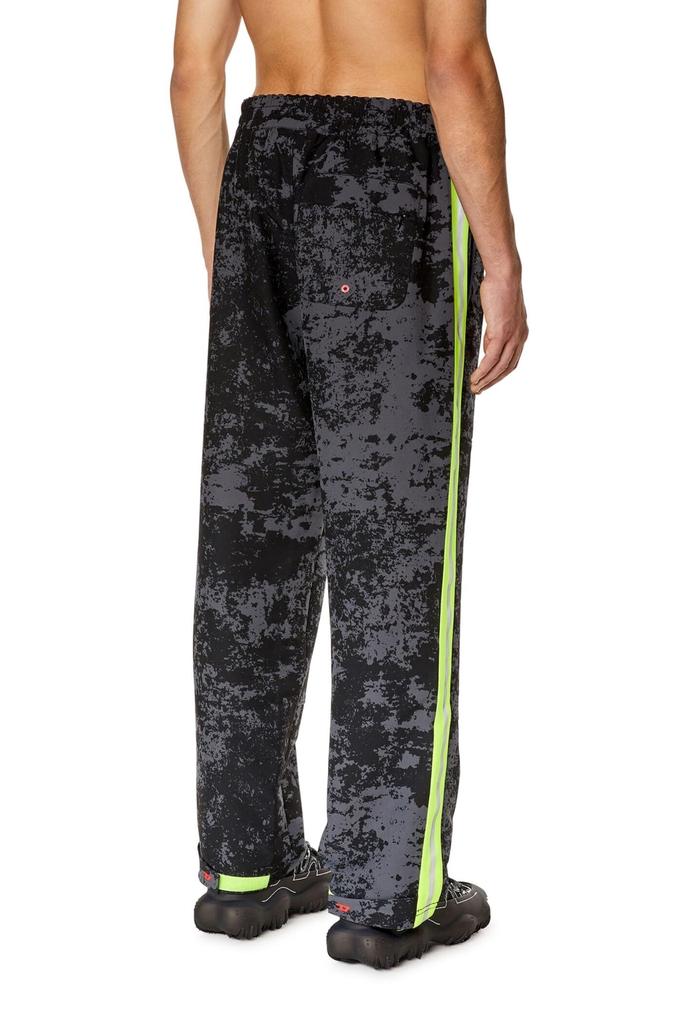 Diesel Men's Diesel Sport Pants A131830BNAG, Size S, Black/Ivory, E6770