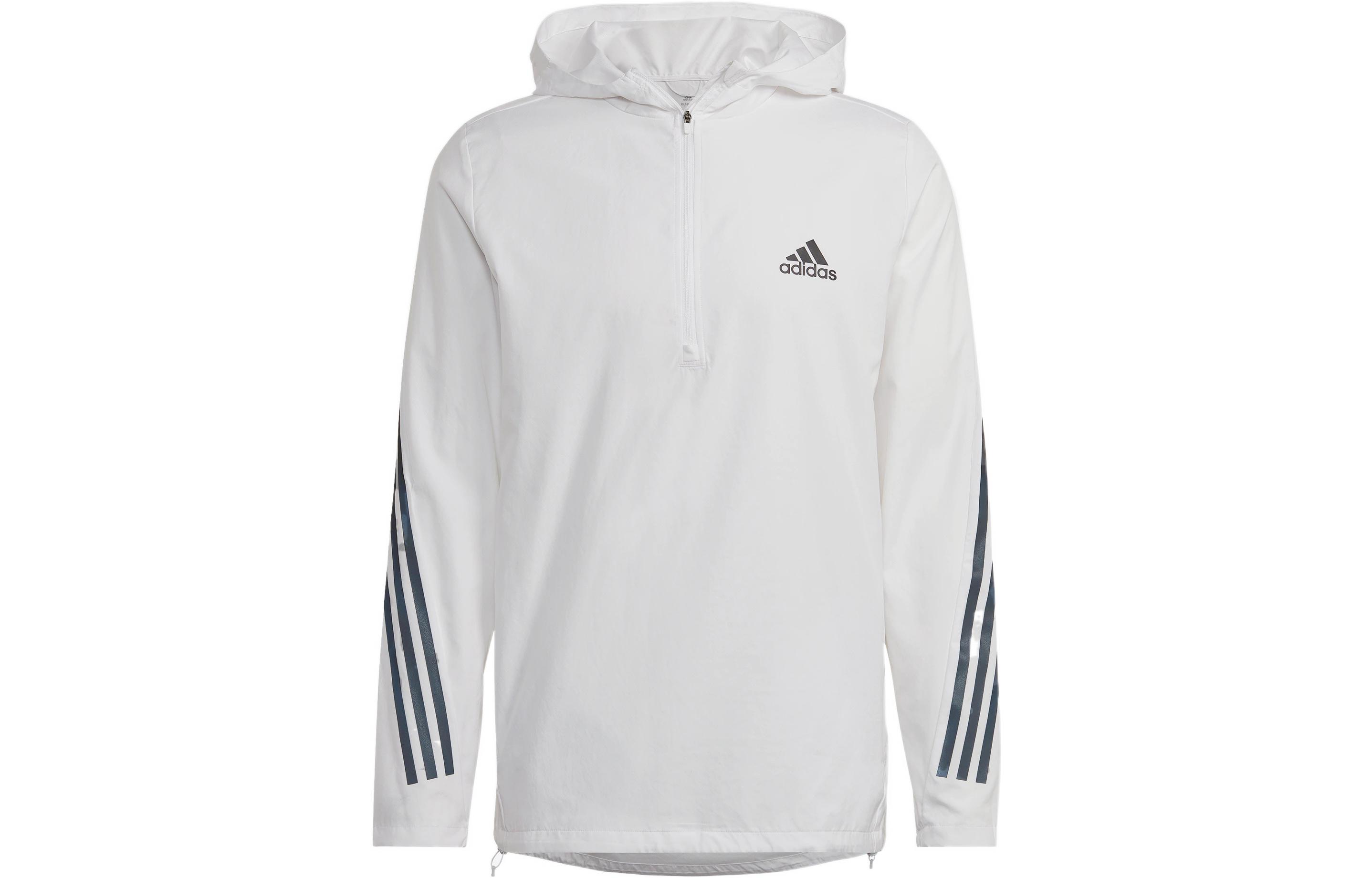 Adidas Jackets Men s White Hooded Moderate Other HN2877 S