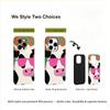 Funky Pop Cow Pink Sunglasses Colorful Abstract Pattern Film Aesthetic Protective Shockproof Bumper Case Cover For iPhone 14 15 16 Pro Max Plus