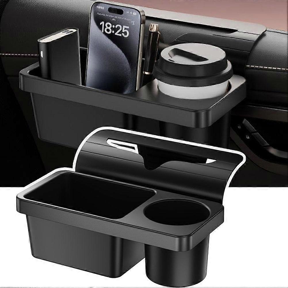 Multifunctional Car Window Storage Box Miscellaneous Items Storage Cup Holder