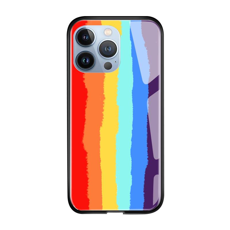 Tempered Glass Phone Case For iPhone 11 12 13 14 15 16 17 Redmi 10 12 14C Note10 Note14 Xiaomi 11Lite PocoC75 Soft Edge Shockproof Smooth Shell