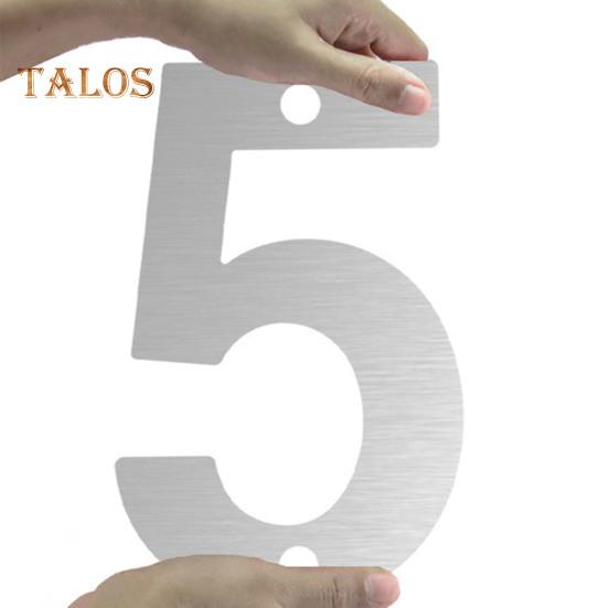 Floating House Numbers for Outside Stainless Steel Metal Address Door Numbers for Home Office Mailbox Yard