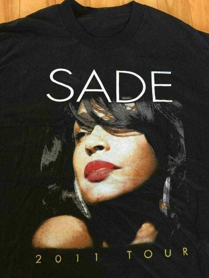 Винтажная футболка унисекс с коротким рукавом Sade 2011 Tour S-5XL M