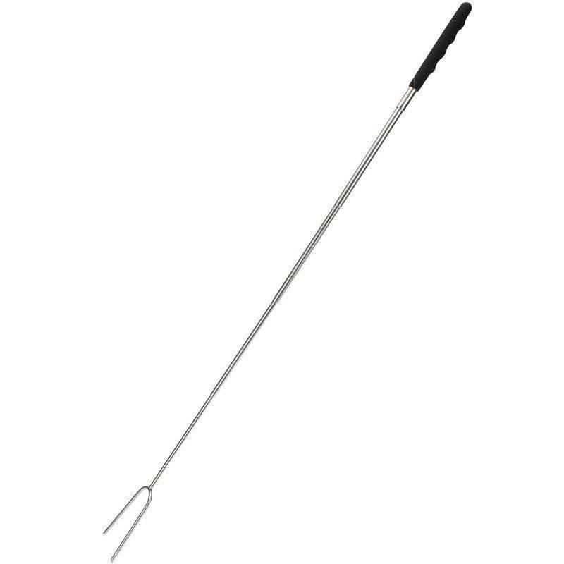 Steel extendable campfire stick, 24 cm