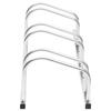 VidaXL Bike Rack for 3 Bikes, Bicycle Stand with Storage, Floor Bike Rack Garage Garden Terrace, 154418