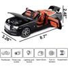1/24 Scale Rolls-Royce EROCK New Version, Exquisite Car Model Rolls-Royce Dawn Model Car, Zinc Alloy Pull Back Toy Car with Sound and Light for Adults