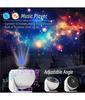Star Projector Galaxy Night Light HD Lmage Disc Upgraded Planetarium Projector With Remote Control Bluetooth Function For Room