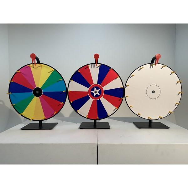 Round and Round Roulette Disc Spinning Drawing Board Spinning Board Drawing Drawing Machine Medium Size 40cm, 40cm Captain