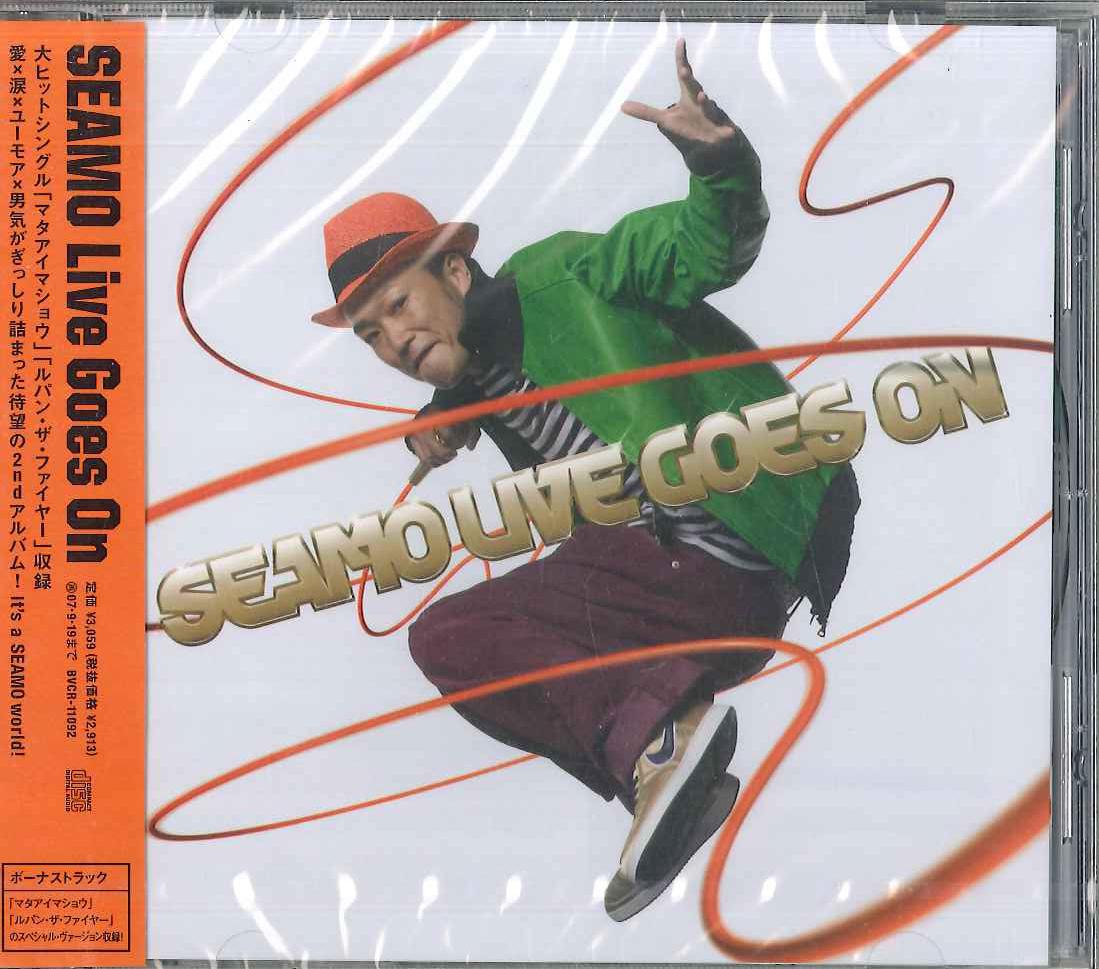 

CD SEAMO - Live Goes On BVCR11092 BMG 2006 Japan ObiRap & Hip-Hop/R&B Used