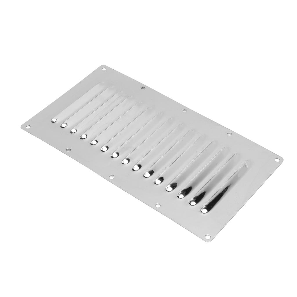 Boat Air Vent Louvrer Premium 225x125mm Metal Corrosion Resistant Sturdy Durable Ventilation Grill Plate