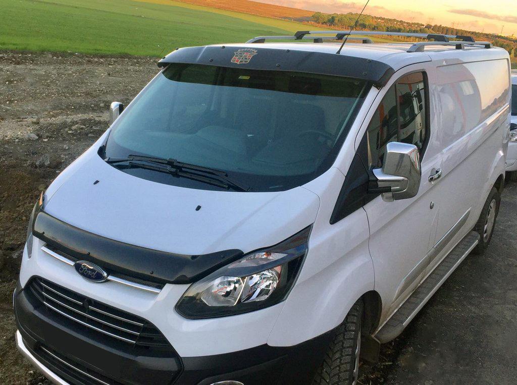 

Козирок на лобове скло (на кронштейнах) для Ford Custom 2013-2022 рр.