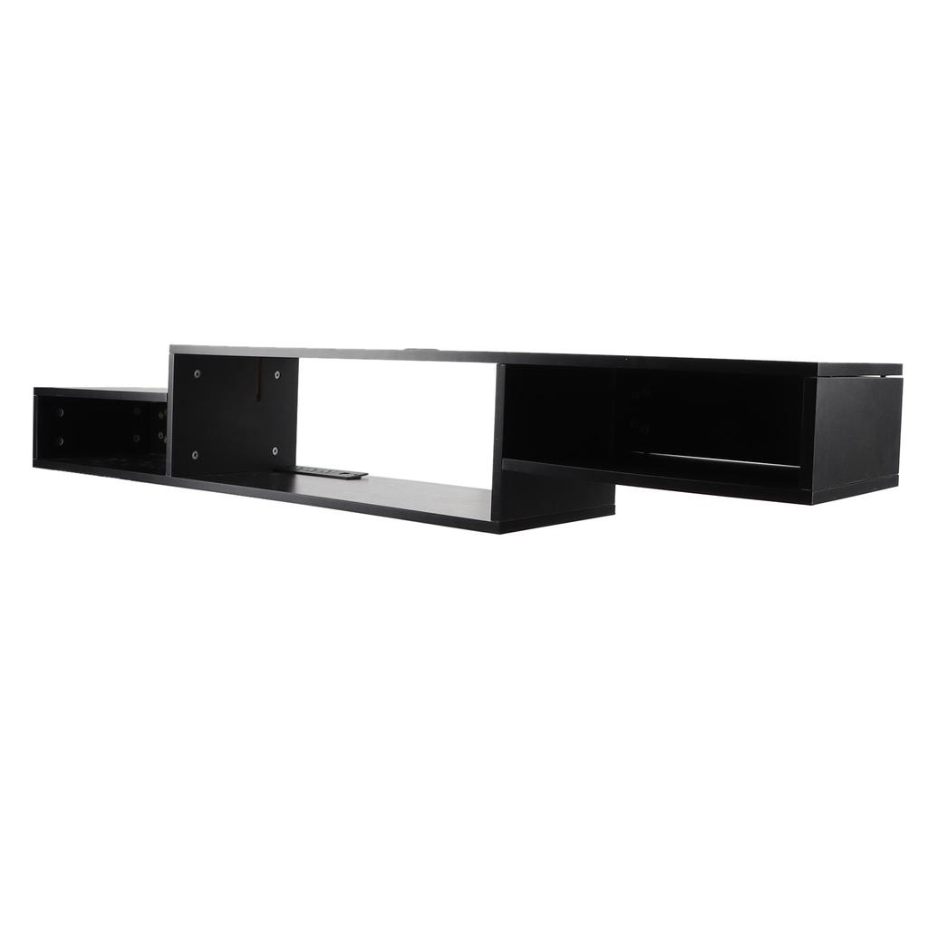 Floating TV Cabinet Modern Strong Load Bearing Wall Mounted TV Cabinet for Storing Stereos