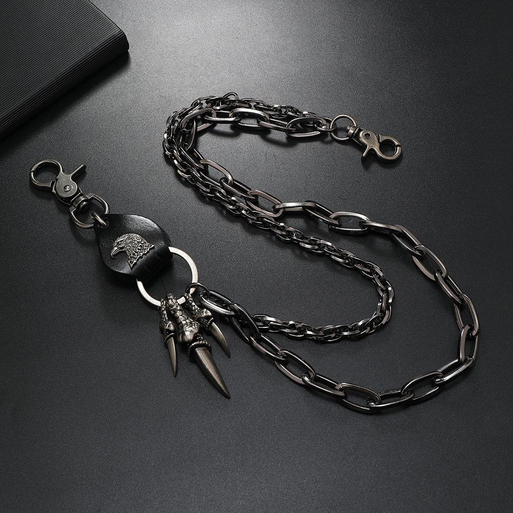 New Style Pants Chain Personalized Chain Punk Hip-hop Street Dance Denim Waist Chain Fashion Pants Accessory