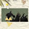 Dark style crow's mysterious pattern polyester microfiber beach towel is highly absorbent, suitable swimming and beach outings