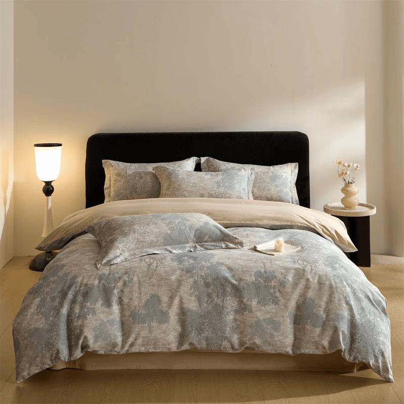 Shengfuni Cotton Brushed Digital Print Bedding Set