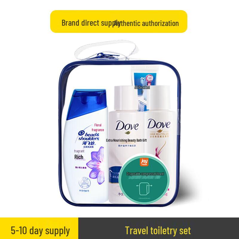 Head & Shoulders Travel Toiletries 10-Piece Set