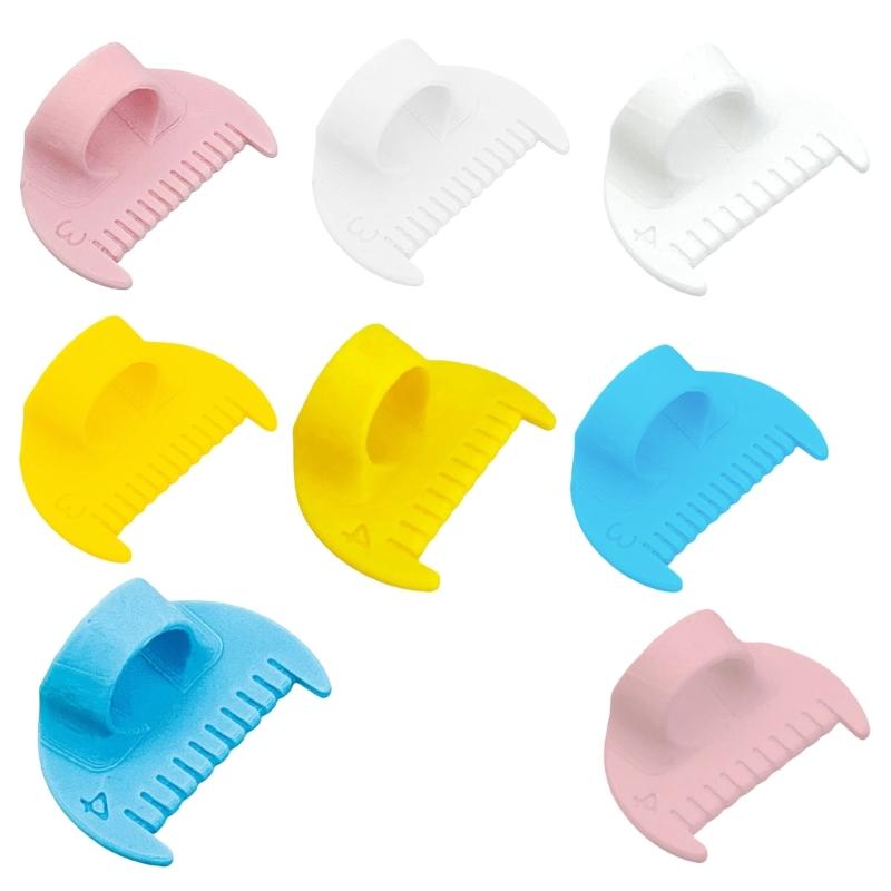 Sewing Template Sewing Needle Gauge Plastic Sewing Ruler With Clear Measurement Indicators Stitching Guide Tool