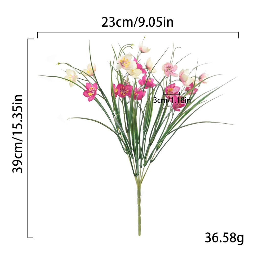 1Pcs Artificial Tulip Flower Head Restaurant Vase Decor Fake Bouquet For Furniture Room Decoration DIY Thanksgiving Gift Giving