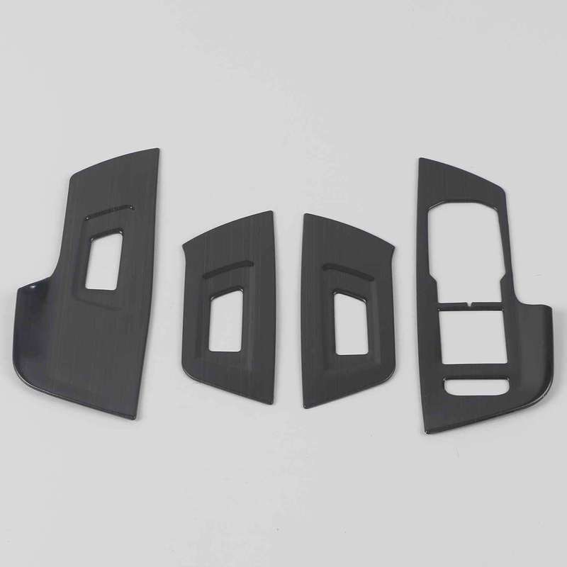 Für Volkswagen VW Passat B8 Arteon CC 2016 2017 2018 - Edelstahl Türarmlehne Fensterheberschalter Tasten Panel Abdeckleisten