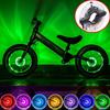 Wheel Bike Hub Lights Kit 7 Colors Usb Rechargeable Safety Waterproof Light