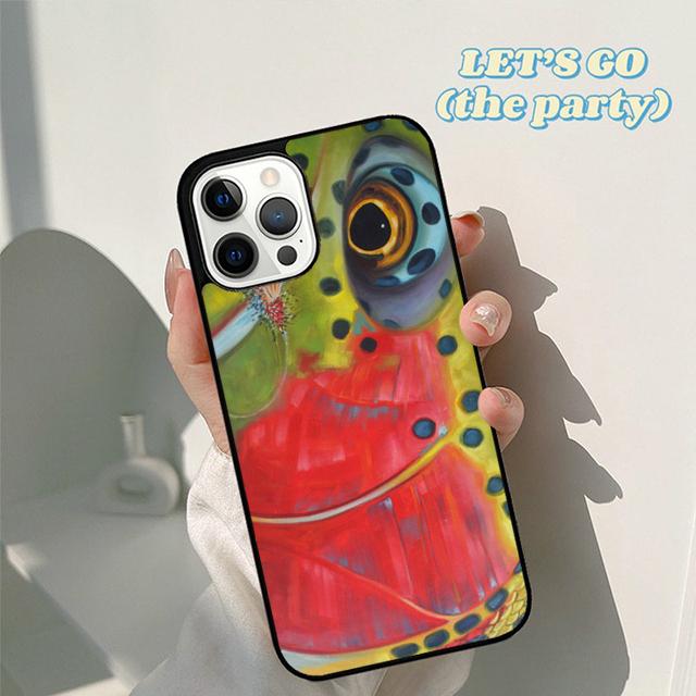 Herbst Regenbogenforellen-Fischerei Haut Handyhülle Cover für iPhone 16 15 12 mini 11 13 14 Pro Max SE2020 Apple 6 7 8 Plus Hülle
