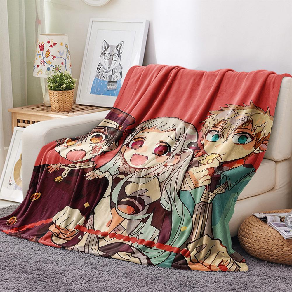 Toilet‑Bound Hanako‑kun2 Flannel Blanket, High quality Comfortable for All Seasons, Home Decor, Warmth and Comfort