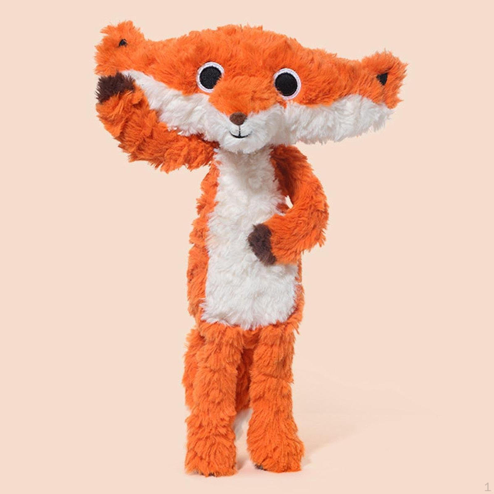 

Мягкая игрушка-животное, украшение для спальни, удобная коллекционная, забавная, мягкая кукла для детей 40cm fox