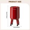 Kitchen Bin On Wheels, Tall Bin, Multifunctional, Stylish And Ideal for A Student Room Or Bedroom