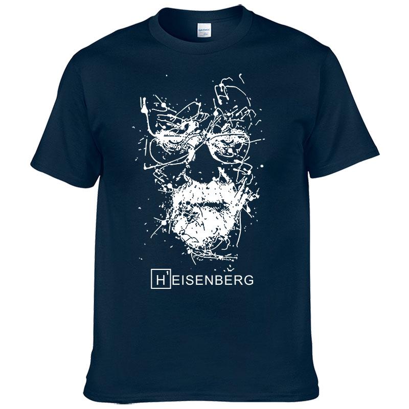 2024 New Fashion Breaking Bad T Shirts Men Heisenberg Camisetas Hombre Men Cool Tee Shirt Tops Short Sleeve Cotton T-shirts #191