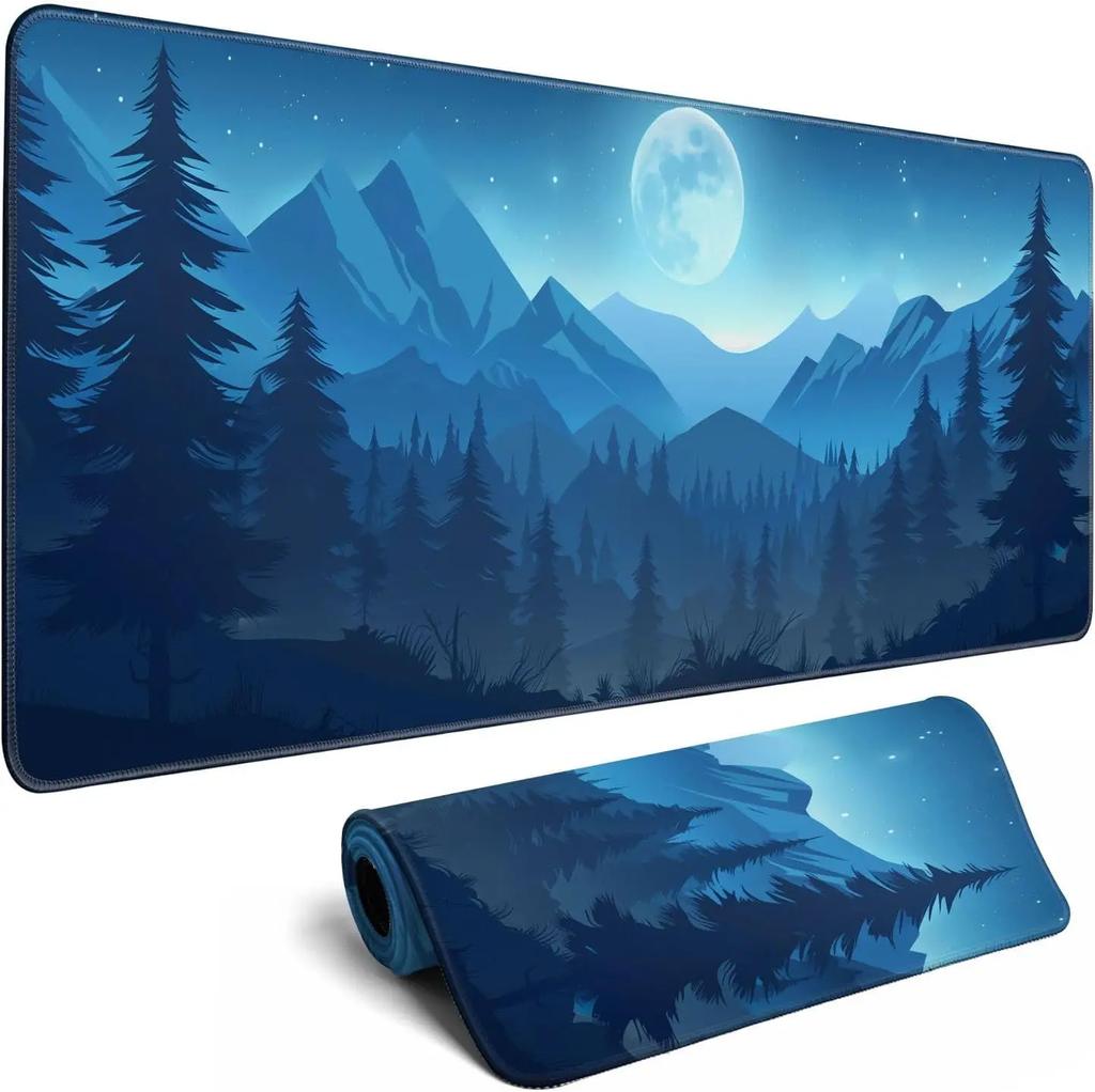 Landscape Large Mouse Pad Tank Game Mousepad Extended Office Laptop Keyboard Pads New AntiSlip Rubber Office Carpet Table Mats
