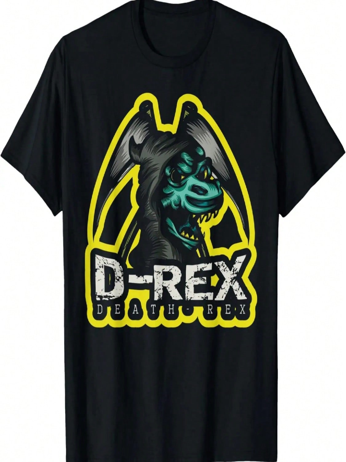 Death-Rex Funny Death T-Rex Grim Reaper Costume Halloween T-Shirt S