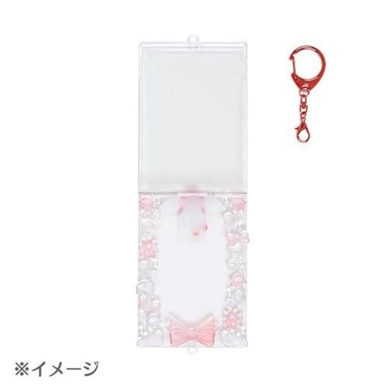 Sanrio Trading Card Holder (Enjoy Idol) Kuromi Approximately Width 7.4 Depth 0.8 Height 10.5 cm Storage Size Within 9.2 6.6 689793