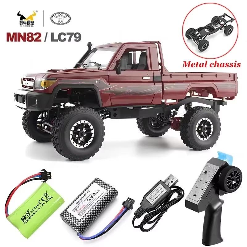 MN82S MN82 Toyota Rc 4x4 Rc CAR 2.4g 1/12 Full Scale Off-road Remote Control RC Crawler CAR Boy's Remote Control Car Toy Gift