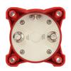 Battery Disconnect Switch 350A 48V 2 Gear Stud Red Strong Safety Marine Battery Selector Switch for RV Marine Automotive Battery 9004E