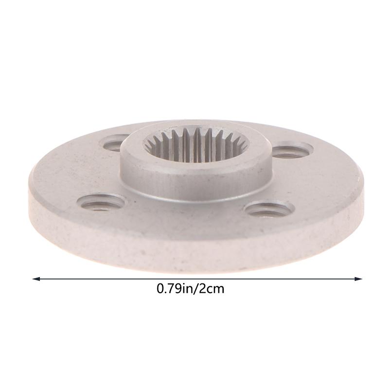 5Set Aluminum Alloy Steering Gear Disc Stent 25T Servo Arm Round Type For Mg995 Mg996R Rc Robot Car Motor Connector