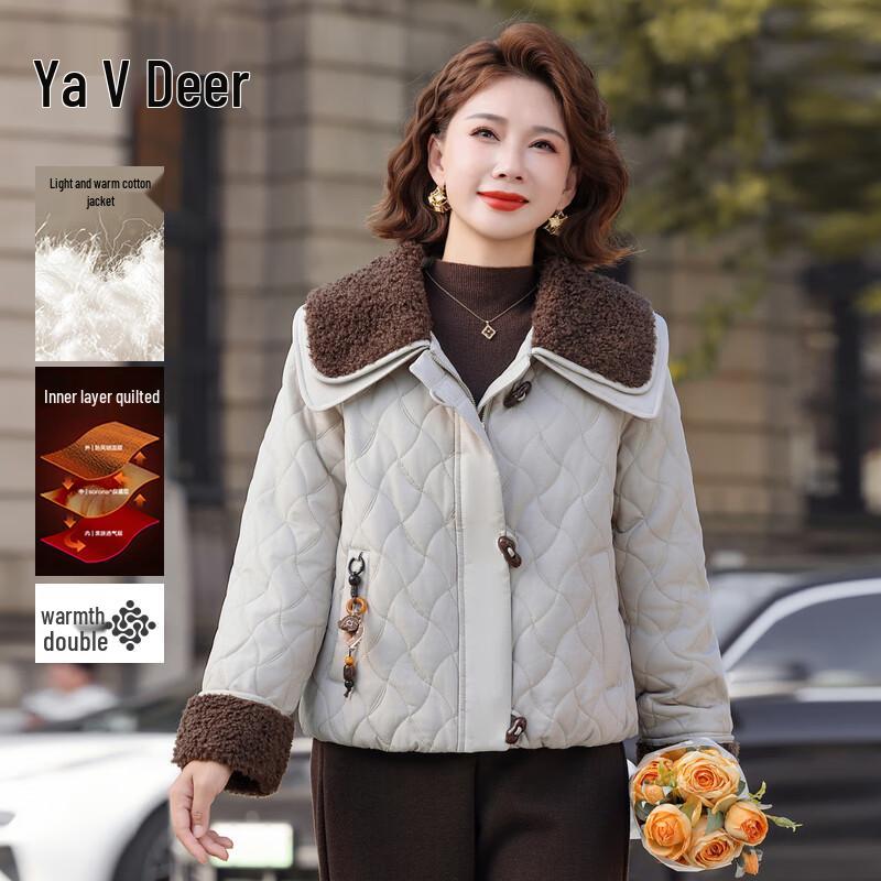 Yalu Middle-Aged Women's Lightweight Cardigan Coat