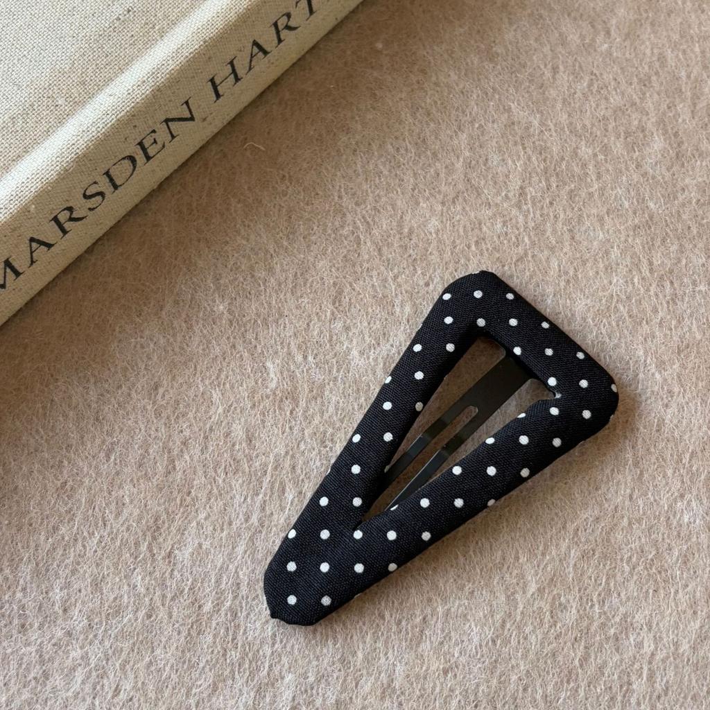 1pc Blue Denim Plaid BB Clip Fabric Barrettes Hair Clip Hairpins Fashion Bangs Side Clip Hairgrips Women Girls Hair Accessories