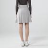 E.PARCA Knit Pleated Skirt (Gray)